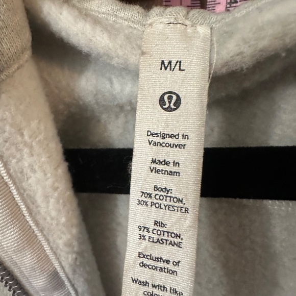Lululemon Half Zip Scuba Hoodie - Picture 2 of 3